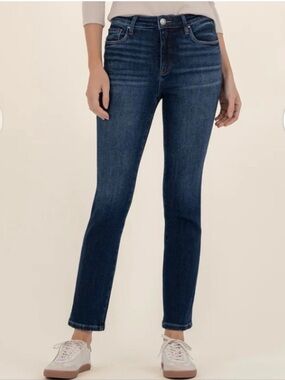 Kut from the Kloth Reese High Rise Straight Leg Jeans